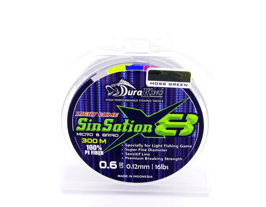 Duraking Sinsation 8X 300mt Moss Green İp Misina