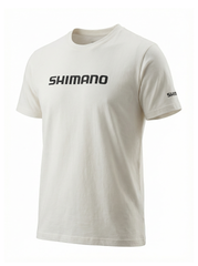 Shimano Seabass Levrek T-Shirt Ekru
