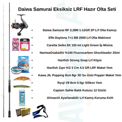Daiwa Samurai Eksiksiz LRF Hazır Olta Seti