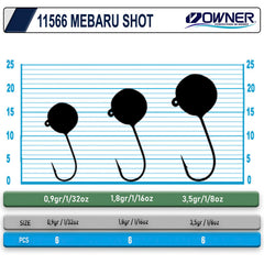 Cultiva 11566 Mebaru Shot Lrf Jig head