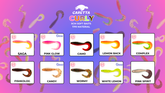 Caretta Curly 5 Cm Lrf Silikon Yem