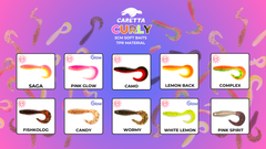 Caretta Curly 5 Cm Lrf Silikon Yem