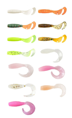 Lucky John Micro Grub 1'' (2.5 cm) Lrf Silikon Yem 15P