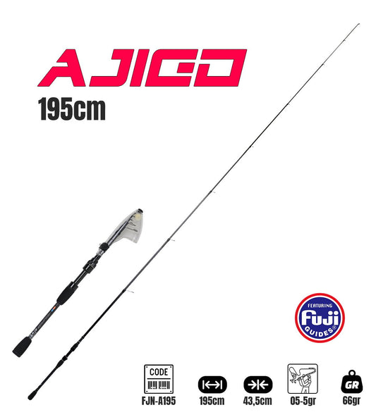 Fujin Ajigo 195cm 05-5gr Teleskopik LRF Olta Kamışı