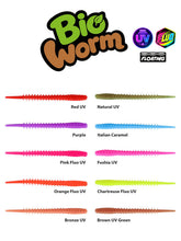 Fujin Bio Worm 6cm Floating Sıvılı Kokulu LRF Silikonu