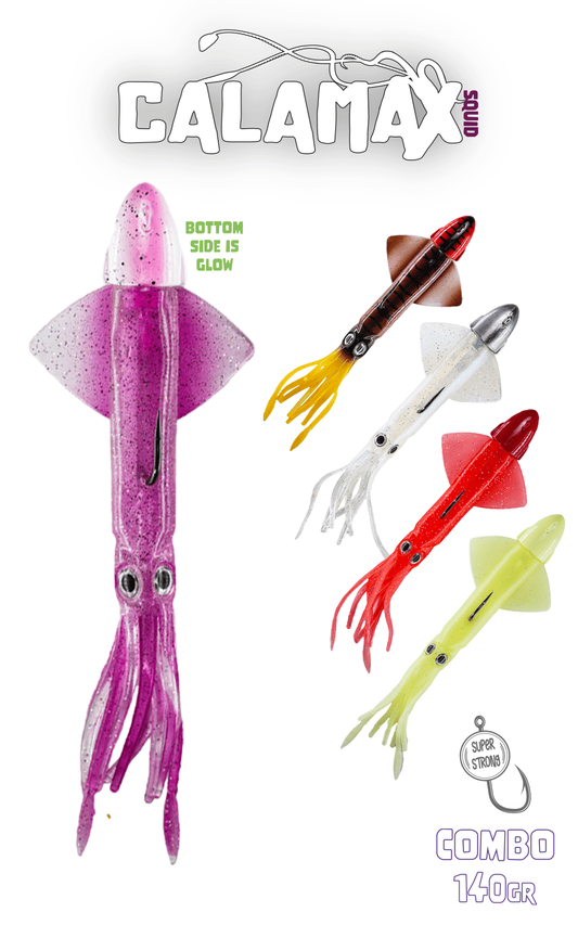 Fujin Calamax Squid 140gr Silikon Kalamar