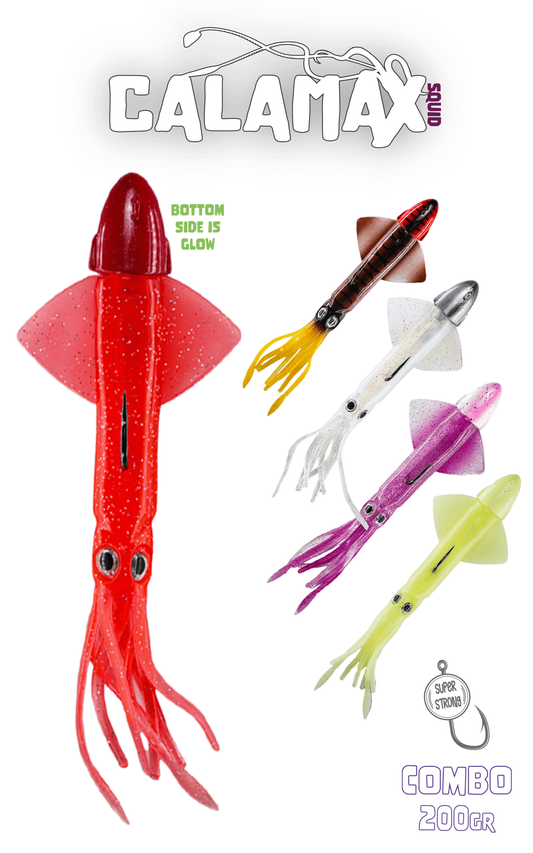 Fujin Calamax Squid 200gr Silikon Kalamar