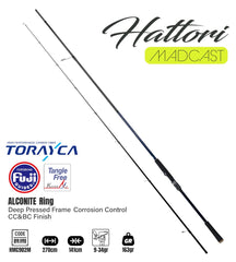 Fujin Madcast Hattori 270cm 9-34gr Spin Olta Kamışı