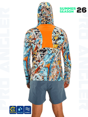 Fujin Rolla S26 Buff&Hoodie Makai Orange Balıkçı Giyim