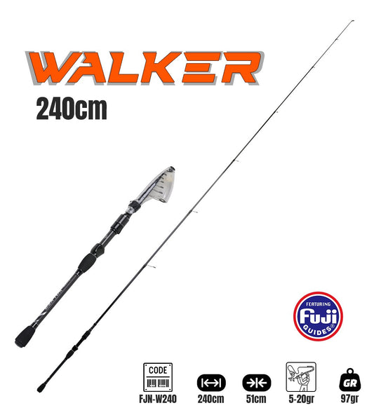 Fujin Walker 240cm 5-20gr Teleskopik Spin Olta Kamışı