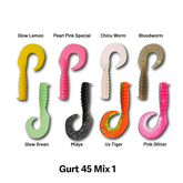 Hanfish Gurt 4.5cm Lrf Silikon Yem Mix Paket
