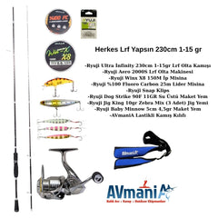 Herkes Lrf Yapsın Olta Seti 230cm 1-15gr