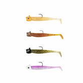 RYUJİ MEBARU MICRO SHAD 65MM 3.8GR NATURAL MIX SİLİKON YEM
