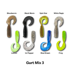 Hanfish Gurt 6cm Lrf Silikon Yem Mix Paket