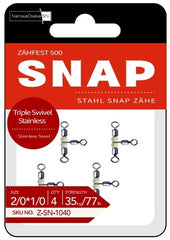 NaniwaOsakaShi Zahfest500 Triple Swivel Stainless