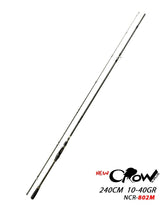 Fujin New Crow X-Plus NCR-802M 240cm 10-40gr Spin Olta Kamışı