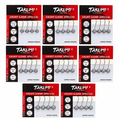 TAKUMI JİGHEAD LRF NİCKEL 4 LÜ PAKET