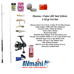 Okuma + Fujin Lrf Olta Seti 210cm 1-10gr