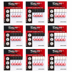 TAKUMI JİGHEAD LRF PİNK GLOW 4 LÜ PAKET