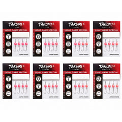 TAKUMI JİGHEAD LRF MAFSALLI PİNK GLOW 4 LÜ PAKET