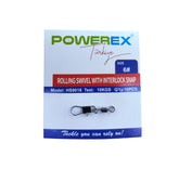Powerex HS9018 6 No. Klipsli Bilyeli Fırdöndü 10lu Paket