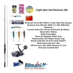 Light Spin Avlarınız İçin Remixon Tam Set 230cm