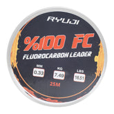 Ryuji %100 Fluoro Carbon 25m Lider Misina