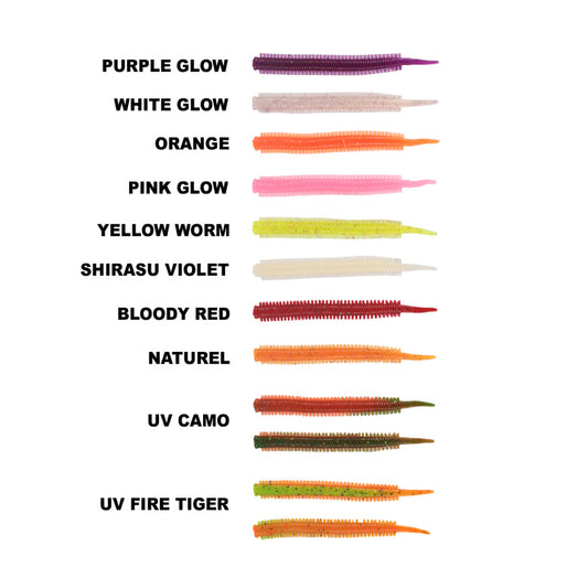 Ryuji Jelly Worm 7,5cm TPR Lrf Silikon Yem 20ad