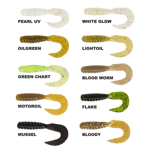 Ryuji Swim Worm 5.5 cm LRF Silikon Yem