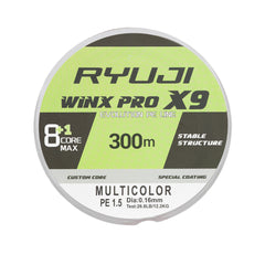 Ryuji Winx Pro X9 300mt Multi Color İp Misina