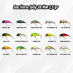 Sea Horse Jolly 38 Mm 2,5 gr Lrf Maket Yem