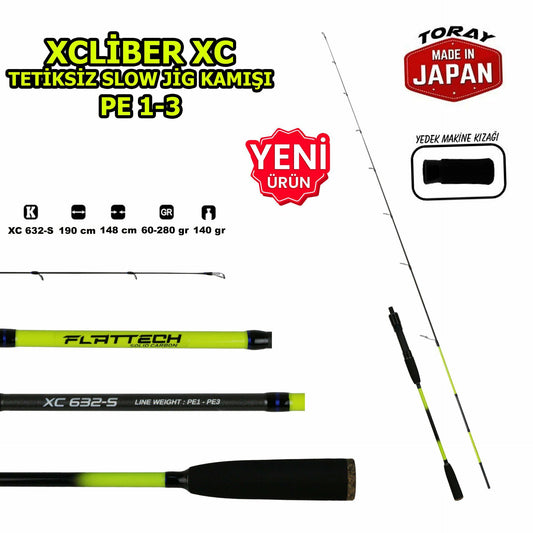 Kaido Xcaliber Xc602-5 Slow Jig Kamışı
