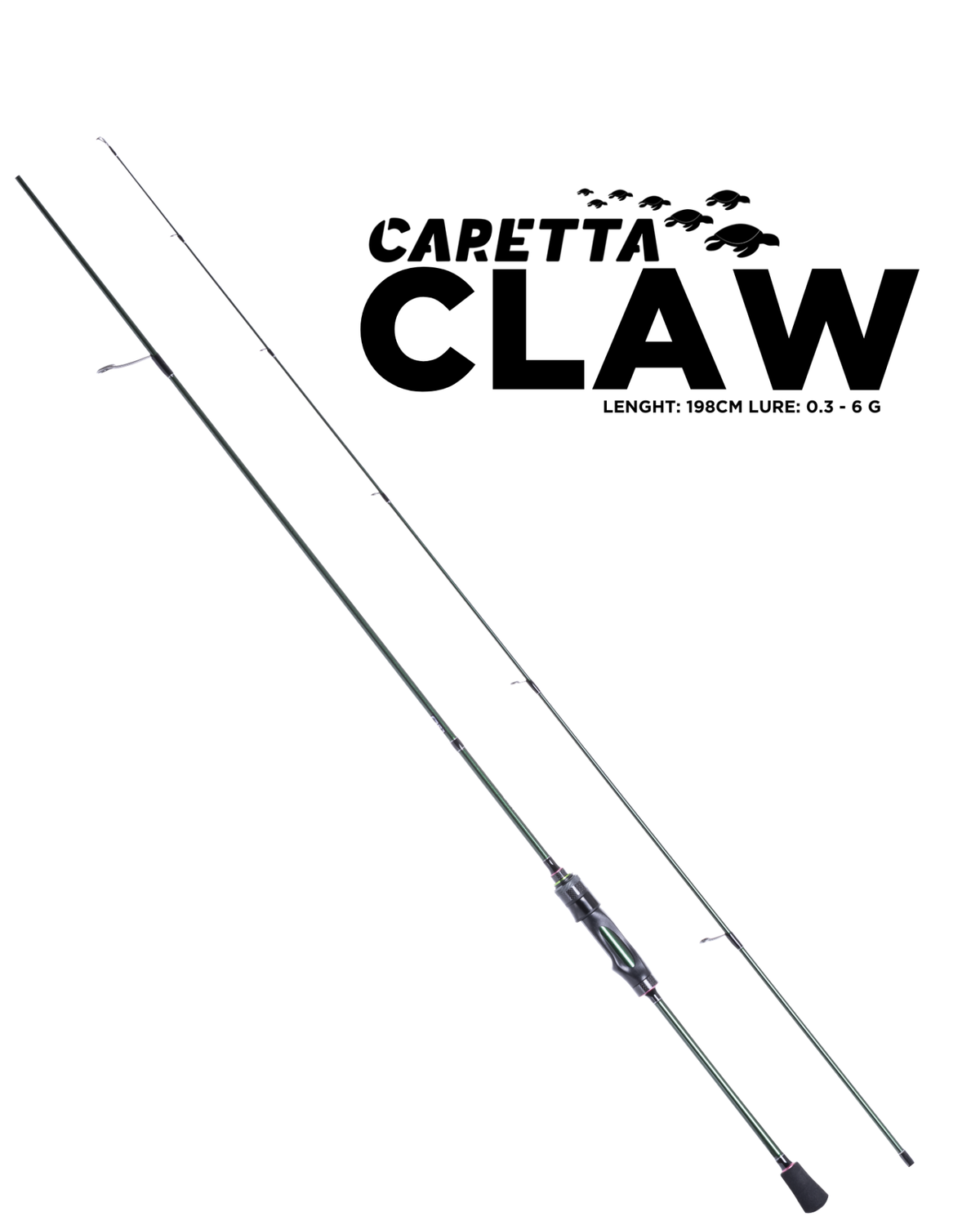 Caretta Claw 1.98m 03-6gr Aji Lrf Olta Kamışı