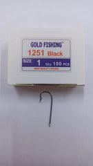 Gold Fishing 1251BL Uzun Pala 100lü İğne