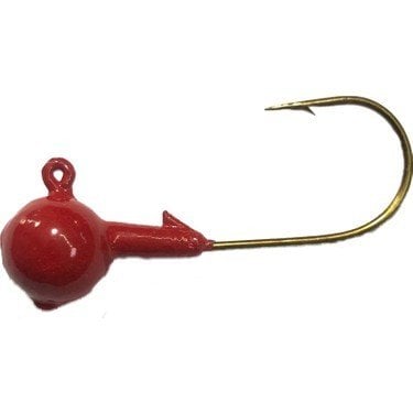Jig Head Kırmızı Kafa 4 Adet