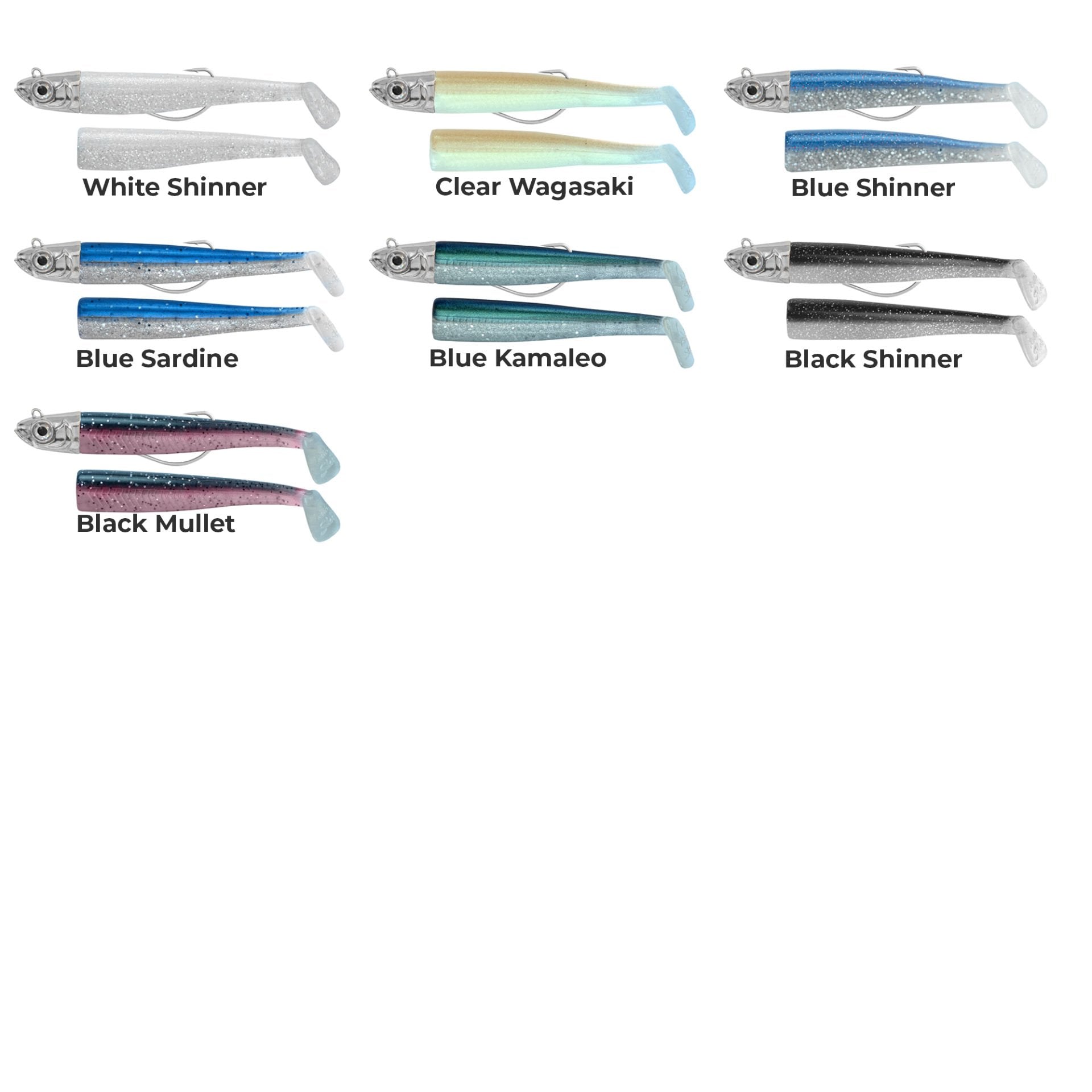 GT-Bio Roller Shad 125 Combo + 1 Gövde 12.5cm 23g Silikon Yem