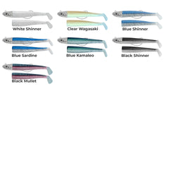 GT-Bio Roller Shad 125 Combo + 1 Gövde 12.5cm 23g Silikon Yem