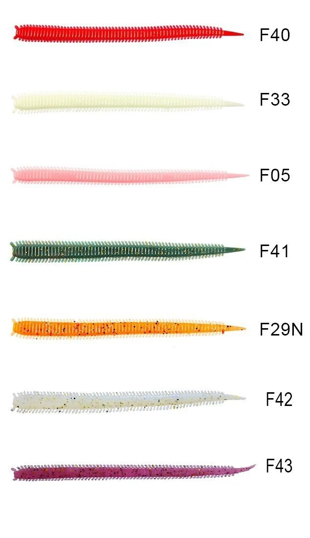 Lucky John Lugworm 2.5'' 6.5 Cm 24 Adet Kokulu Lrf Silikon Yem