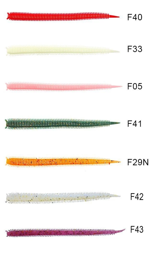 Lucky John Lugworm 2.5'' 6.5 Cm 24 Adet Kokulu Lrf Silikon Yem