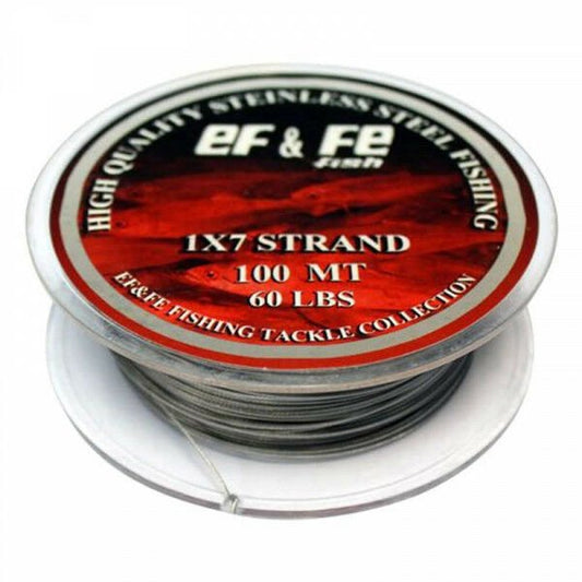 EF&FE Çelik Tel Makara 100 Metre 20Lbs HG2501