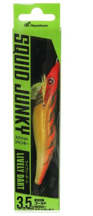 Hayabusa FS 510 Squid Junky Lively Dart Kalamar Zokası 18gr Size 3.5