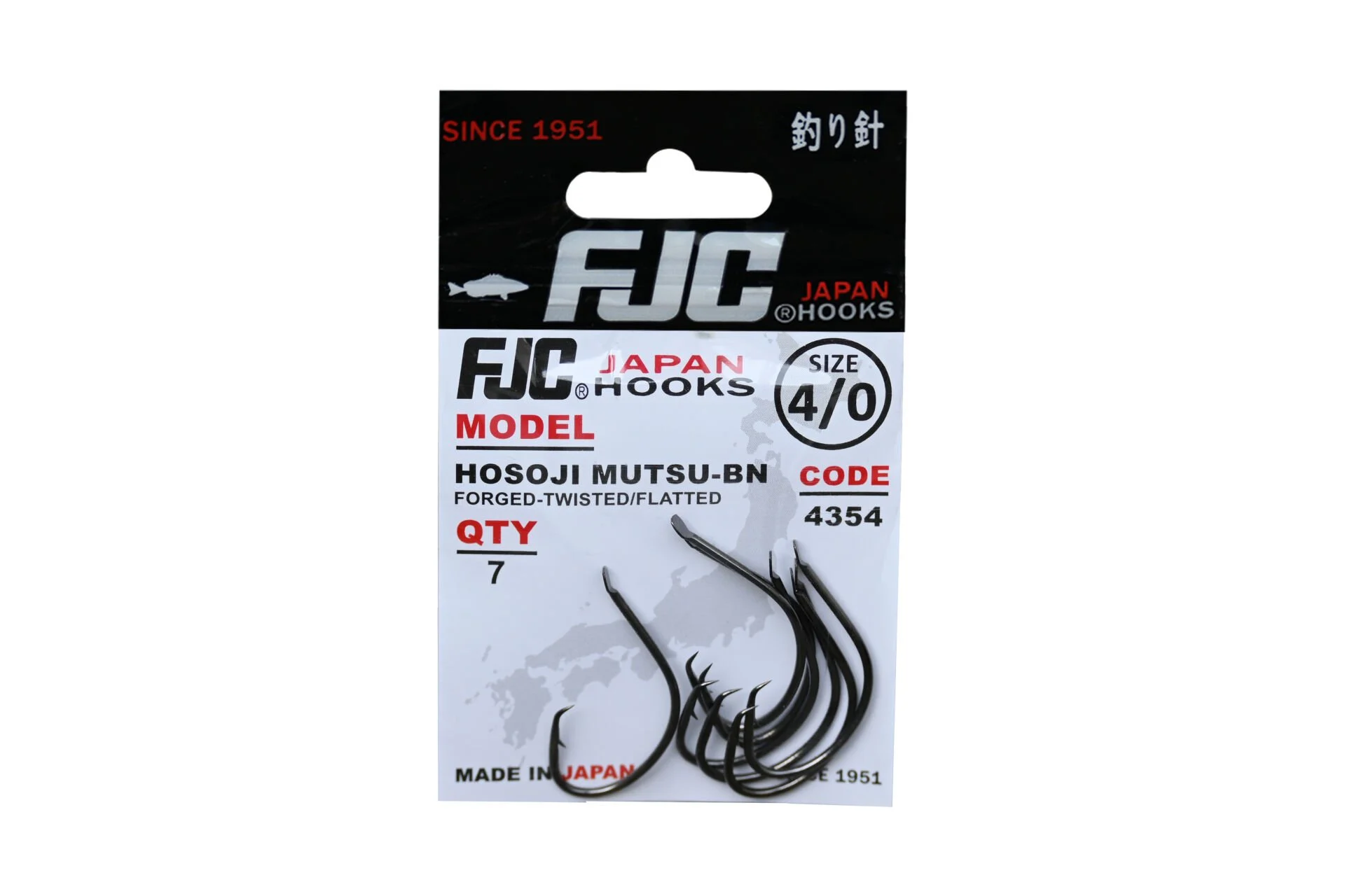 FJC 4354 HOSOJI MUTSU BLACK NIKEL