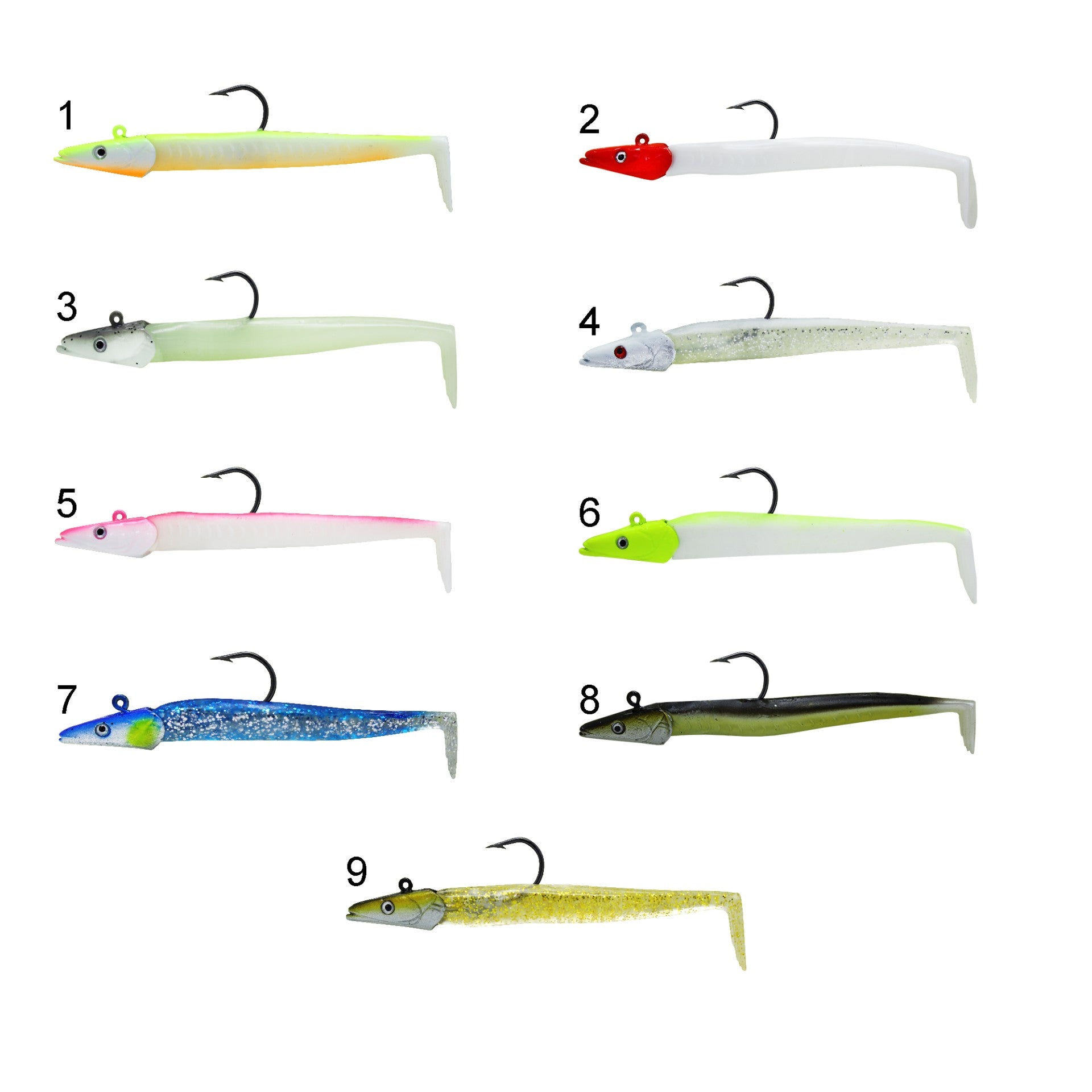Captain Ultimate Sardine 12cm 21gr Levrek ve Barakuda Silikonu 2'li