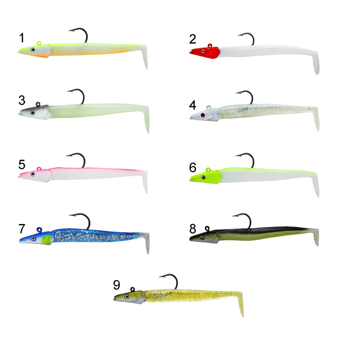 Captain Ultimate Sardine 12cm 21gr Levrek ve Barakuda Silikonu 2'li