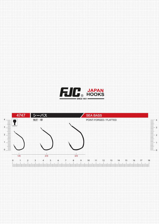FJC 4747 SEA BASS BLACK NİKEL İĞNE