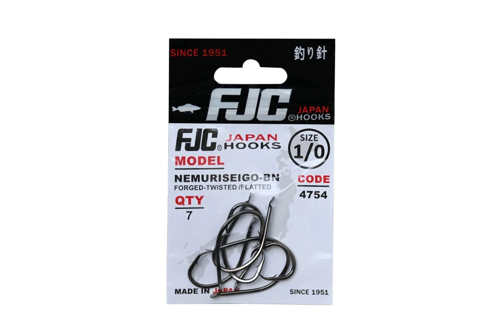 FJC 4754 NEMURI SEIGO BLACK NİKEL İĞNE