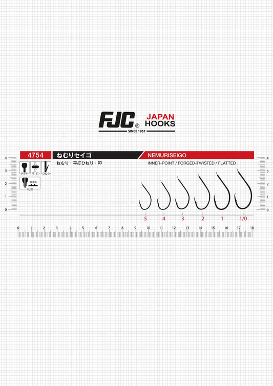FJC 4754 NEMURI SEIGO BLACK NİKEL İĞNE