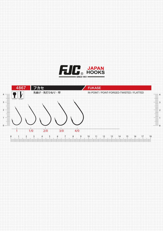 FJC 4867 FUKASE BLACK NİKEL İĞNE