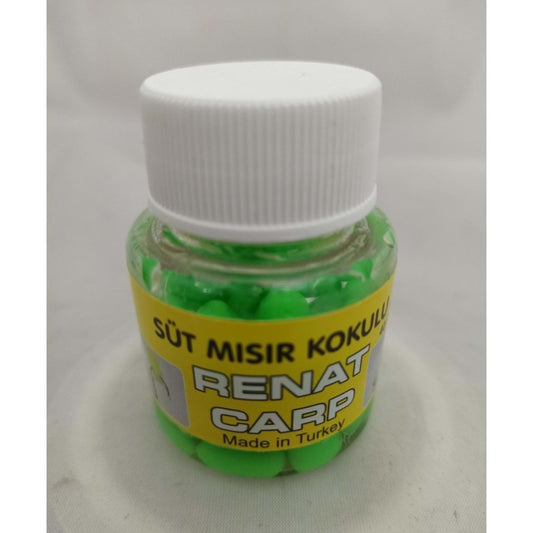 Renat Carp Süt Misir Kokulu Silikon Yem Yeşil