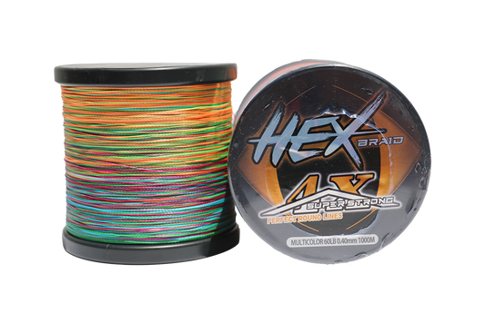 Fujin Hex Braid 4x 1000mt 0,40 mm Multicolor PE Bobin İp
